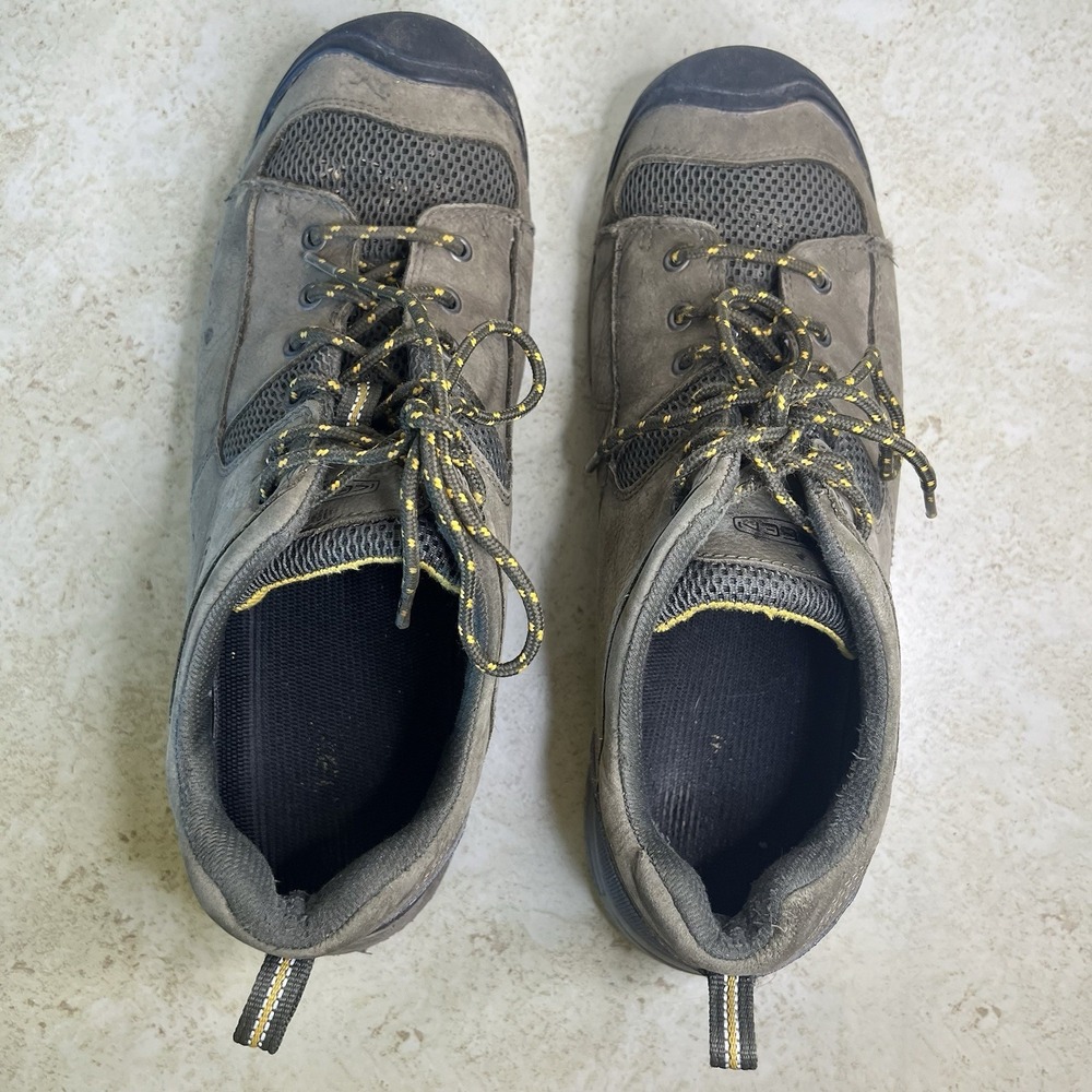 KEEN Men's Voyageur Low Hiking‎ Shoes Size 13 Earthy Nubuck & Breathable Mesh - Picture 2 of 8